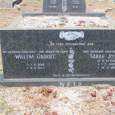NELL Willem Gabriel 1889-1977 &amp; Sarah Josina 1899-1993