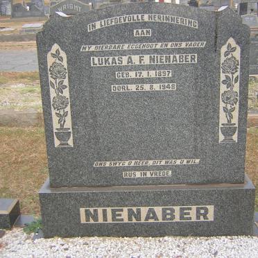 NIENABER Lukas A.F. 1897-1948