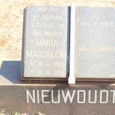 NIEWOUDT Maria Magdalena 1895-1979