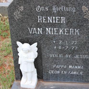 NIEKERK Renier, van 1972-1977