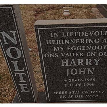 NOLTE Harry John 1928-1999