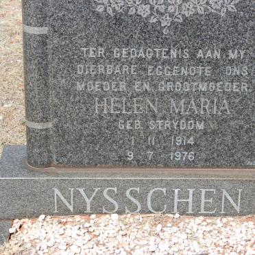 NYSSCHEN Helen Maria nee STRYDOM 1914-1976