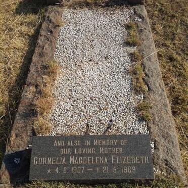 OATS Cornelia Magdalena Elizabeth 1907-1969