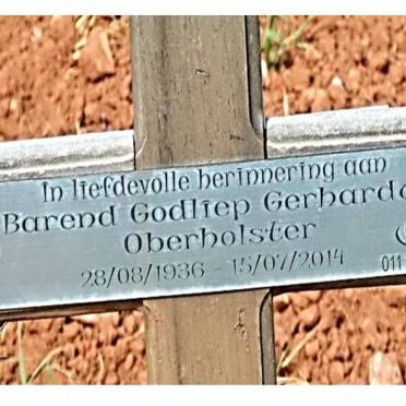 OBERHOLSTER Barend Godliep Gerhardus 1936-2014