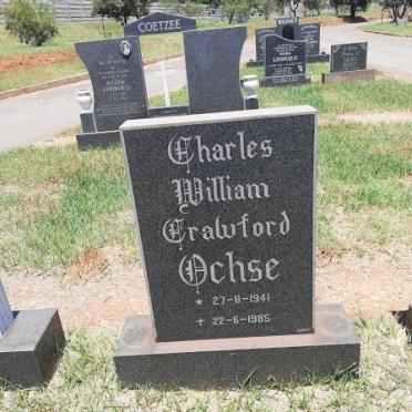 OCHSE Charles William Crawford 1941-1985