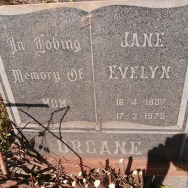 ORGANE Jane Evelyn 1887-1979