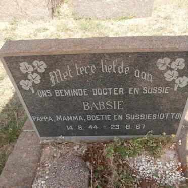 OTTO Babsie 1944-1967