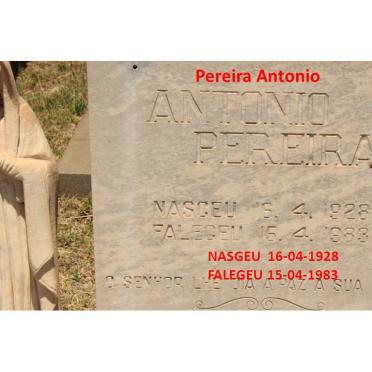 PEREIRA Antonio 1928-1983