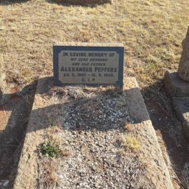 PEFFERS Alexander 1887-1950