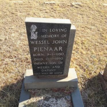 PIENAAR Wessel John 1950-1950