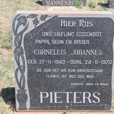 PIETERS Cornelius Johannes 1943-1970