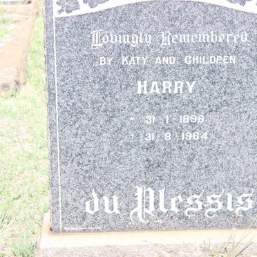PLESSIS Harry, du 1898-1964