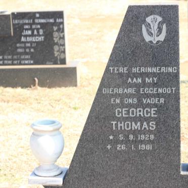 PLESSIS George Thomas, du 1929-1981