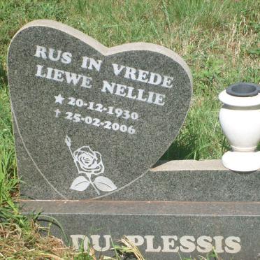PLESSIS Nellie, du 1930-2006