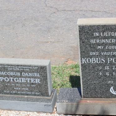 POTGIETER Jacobus Daniël 1914-2001 :: POTGIETER Kobus 1940-1995