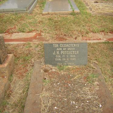 POTGIETER J.H. 1884-1949