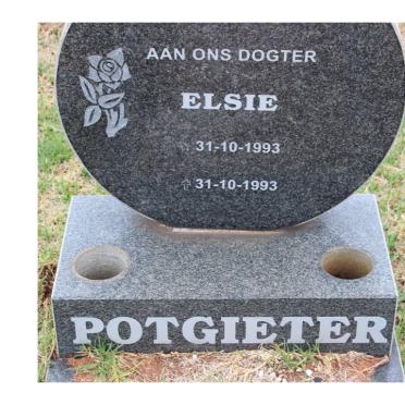 POTGIETER Elsie 1993-1993