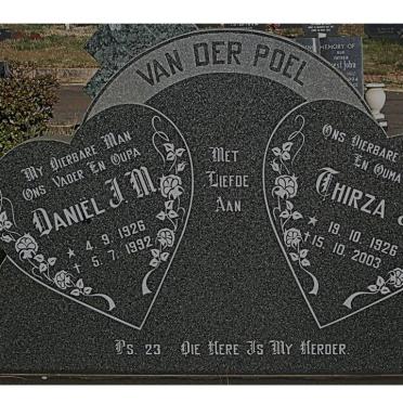POEL Daniël F.M., van der 1926-1992 &amp; Thirza F. 1926-2003