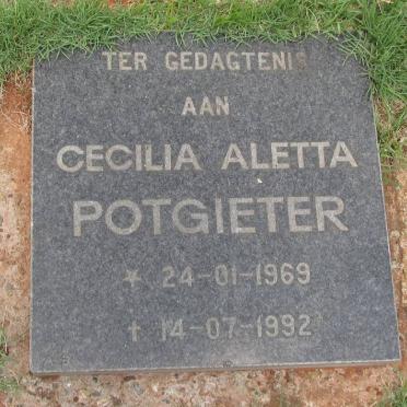 POTGIETER Cecilia Aletta 1969-1992