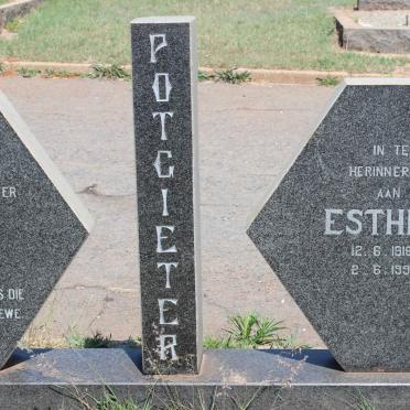 POTGIETER Esther 1916-1996 :: POTGIETER Orpa 1923-1972
