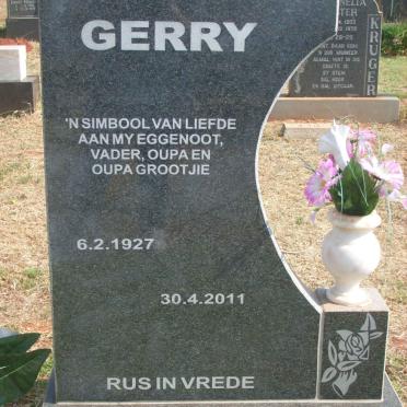 PRINSLOO Gerry 1927-2011