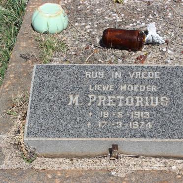 PRETORIUS M. 1913-1974