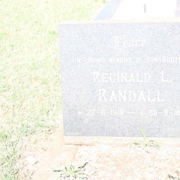 RANDALL Reginald L. 1919-1964
