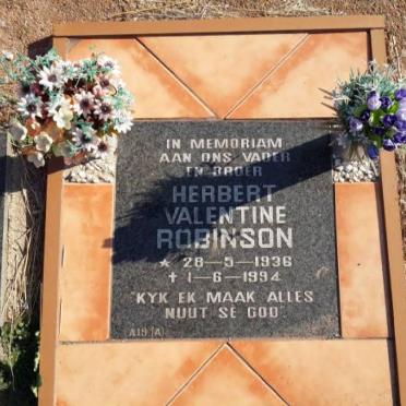 ROBINSON Herbert Valentine 1936-1994