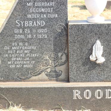 ROODE Sybrand 1920-1979