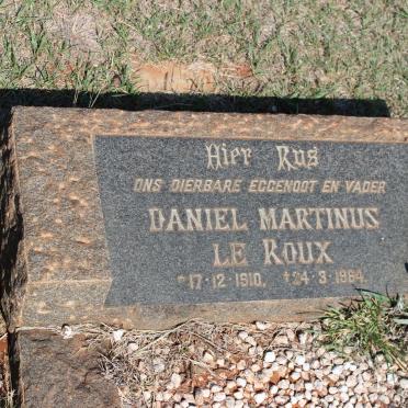 ROUX Daniel Martinus, le 1910-1964