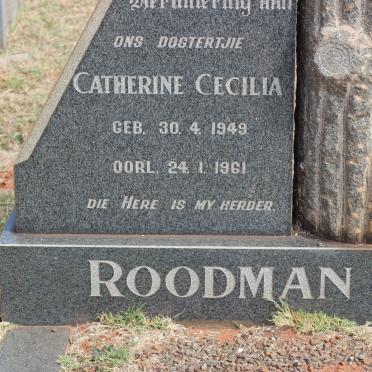 ROODMAN Catherine Cecilia 1949-1961