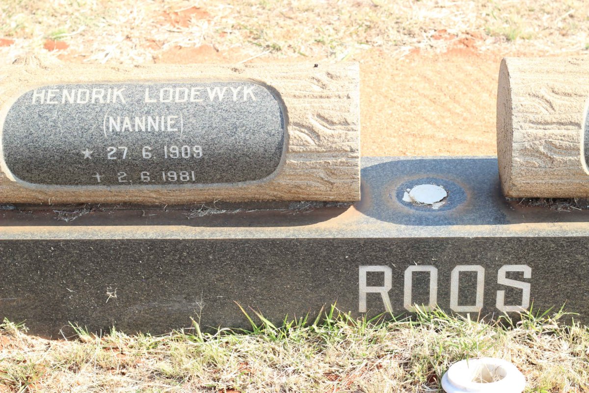 ROOS Hendrik Lodewyk 1909-1981