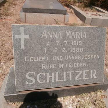 SCHLITZER Anna Maria 1919-1980