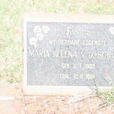 SCHIJFF Maria Helena, v.d. 1909-1964