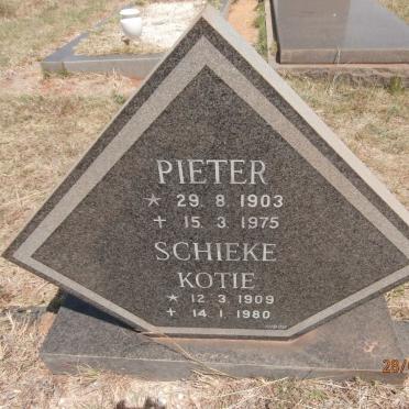SCHIEKE Pieter 1903-1975 &amp; Kotie 1909-1980