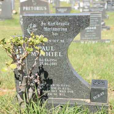 SCHEEPERS Paul Machiel 1954-2001