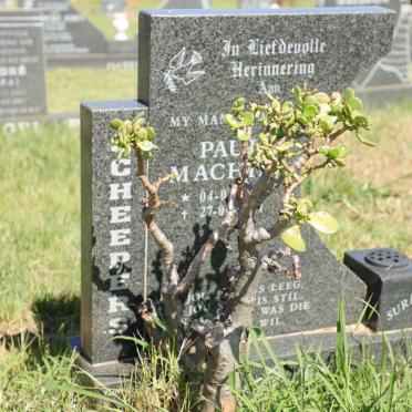 SCHEEPERS Paul Machiel 1954-2001