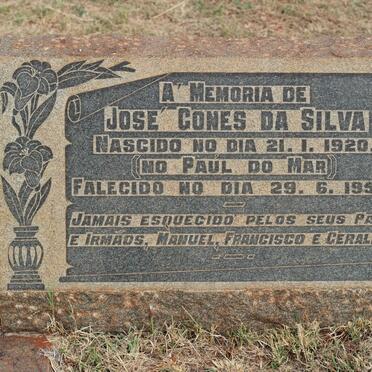 SILVA Jose Gones, da 1920-1954