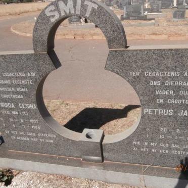 SMIT Petrus Jacobus 1903-1986 &amp; Gertruida Gesina VAN ZYL 1907-1984