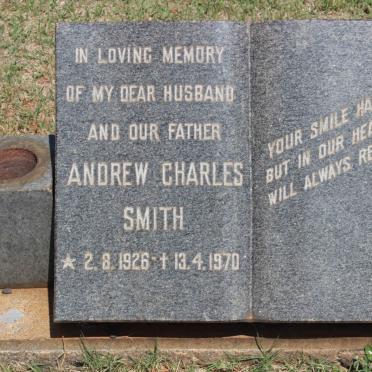 SMITH Andrew Charles 1926-1970