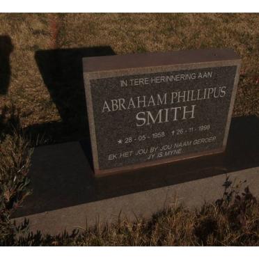 SMITH Abraham Phillipus 1958-1998