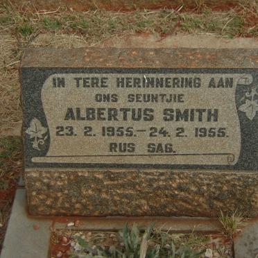 SMITH Albertus 1955-1955
