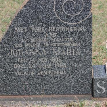 SMIT Johanna Maria 1905-1964