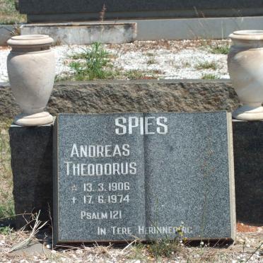 SPIES Andrea Theodorus 1906-1974