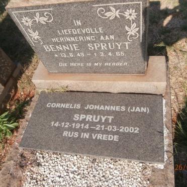 SPRUYT Cornelis Johannes 1914-2002 :: SPRUYT Bennie 1949-1965