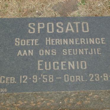 SPOSATO Eugenio 1958-1958