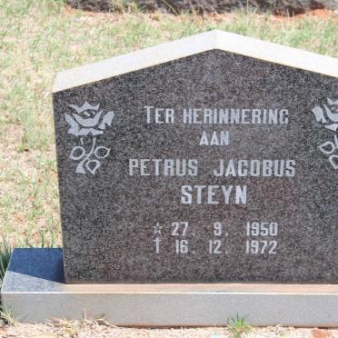 STEYN Petrus Jacobus 1950-1972