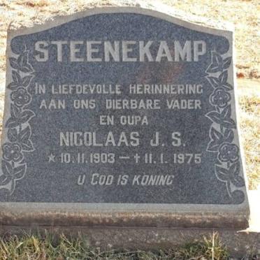 STEENEKAMP Nicolaas J.S. 1903-1975