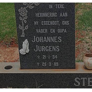 STEYN Jacobus Jurgens 1934-1989