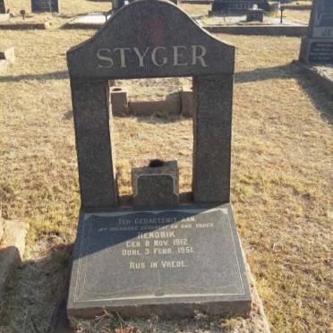STYGER Hendrik 1912-1951